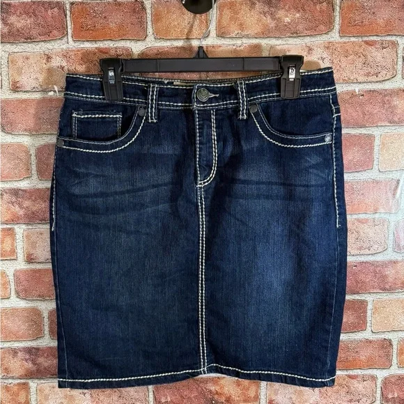 Denim Skirt - Picture 2 of 8